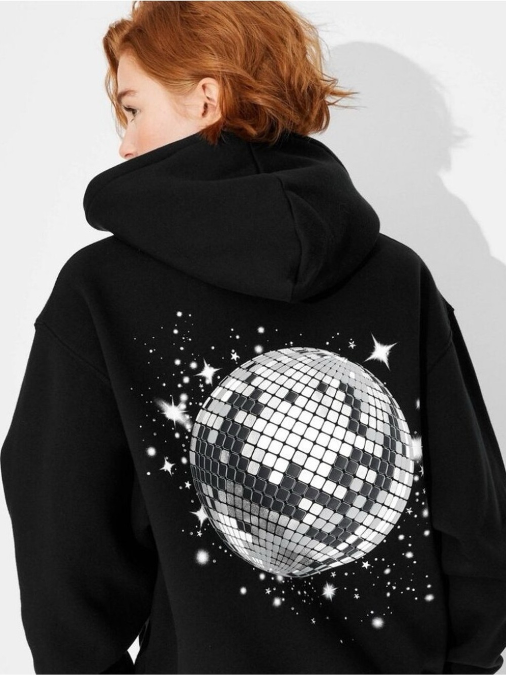 Wild Fable Women's Oversized "Perfect" Rhinestone Hoodie XXS (Will Fit S to M)
